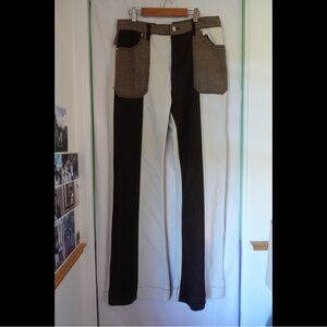 Revice Jeans | Retro Straight Leg Block pattern | size 30